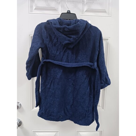 Bagno Milano Kids Robe Size 6-8 Years Navy Blue NWT - Picture 2 of 3